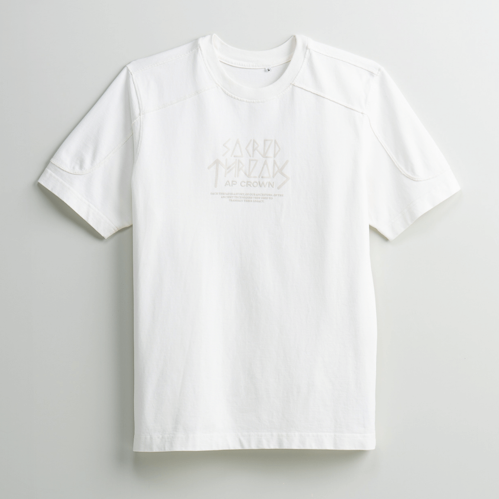 AP CROWN HILOS SAGRADOS NALA CAMISETA REGULAR BLANCA