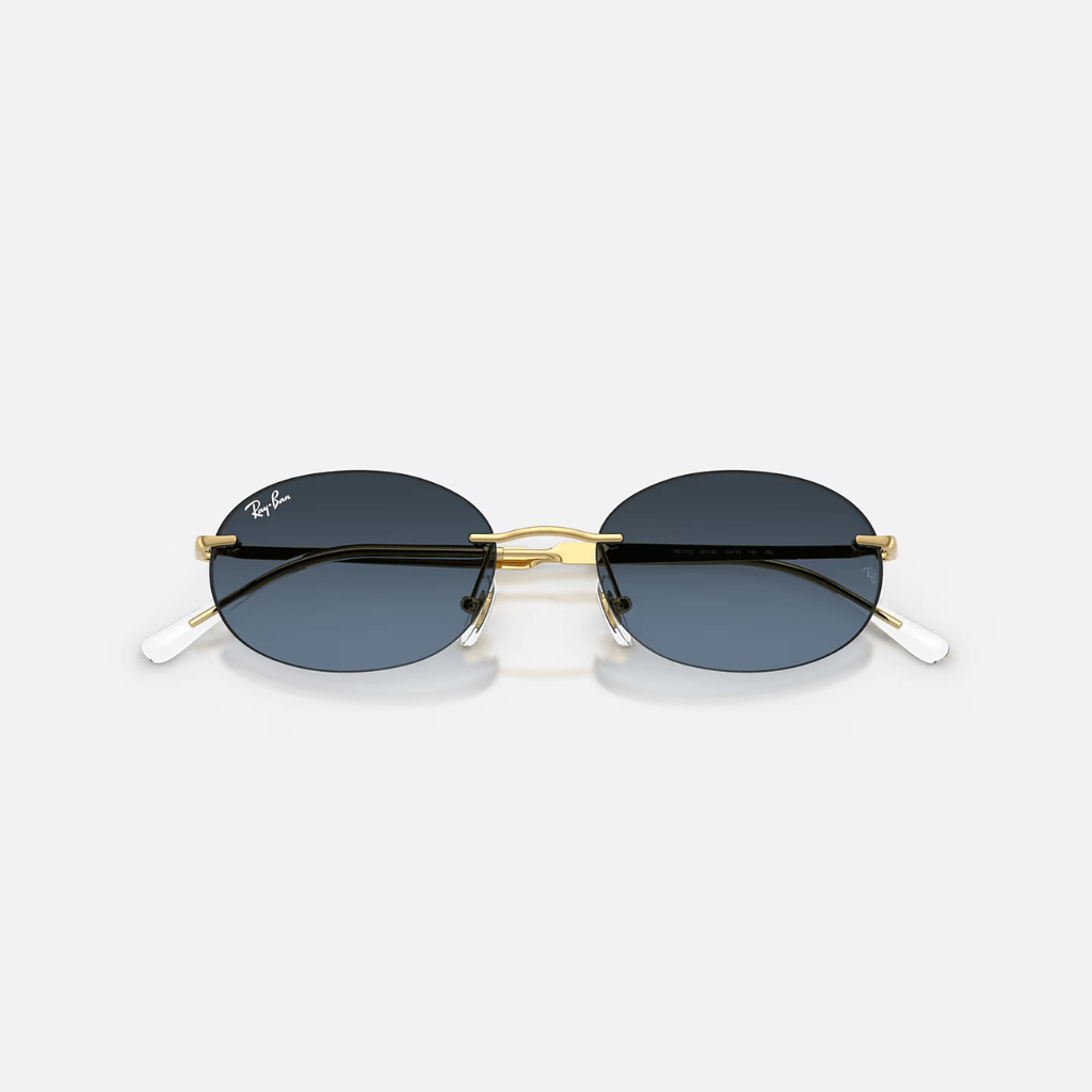 GAFAS RAYBAN RB3767 LENTE AZUL MARCO DORADO