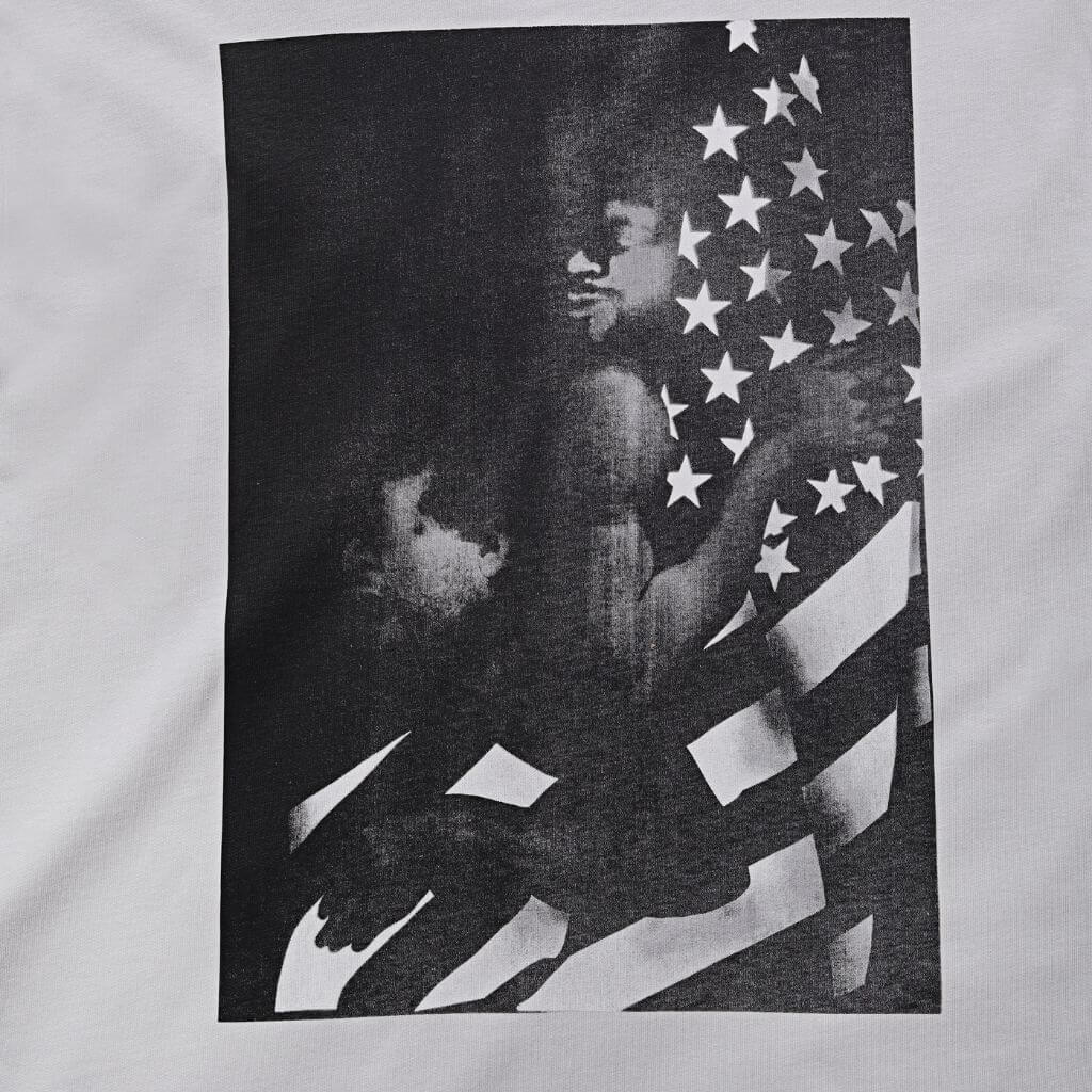 SINNERS SUGAR ABUSE I <3 AMERICA CAMISETA OVERSIZED GRIS