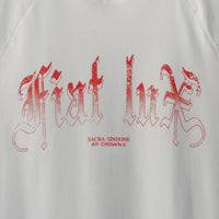 AP CROWN FIAT LUX SANCTUS PULLOVER MANGA LARGA OVERSIZE BEIGE