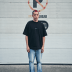 SINNERS GARMENTS LOGO CAMISETA OVERSIZE NEGRA