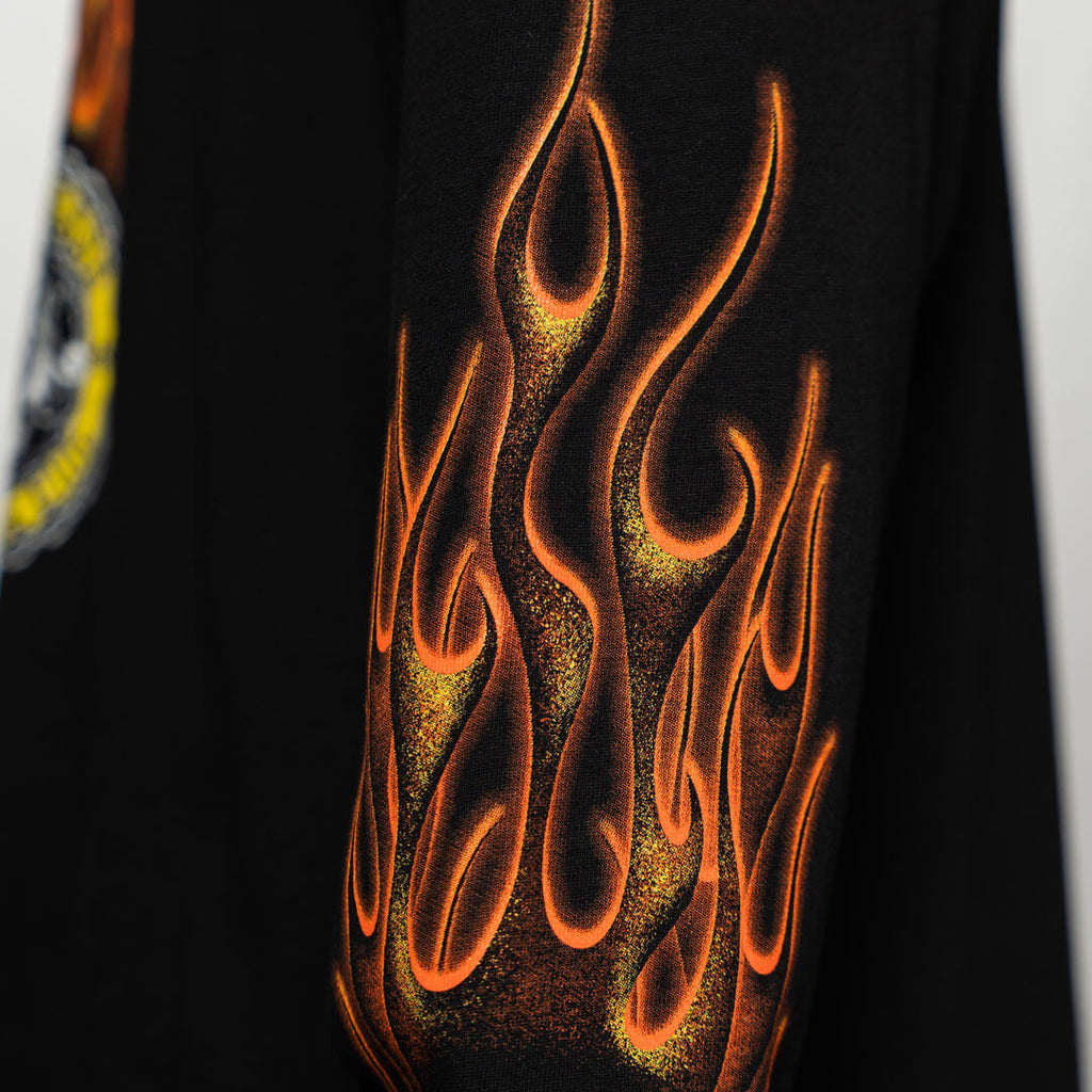 CREEP CAVIAR OVERSIZE CAMISETA MANGA LARGA OVERSIZED NEGRA