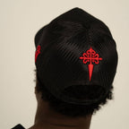 AP CROWN FIAT LUX CRUZ GORRA CAMIONERA AJUSTABLE TRUCKER NEGRA