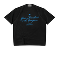 TRUE HEARTBEAT OVERSIZED CAMISETA NEGRA