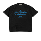 TRUE HEARTBEAT OVERSIZED CAMISETA NEGRA