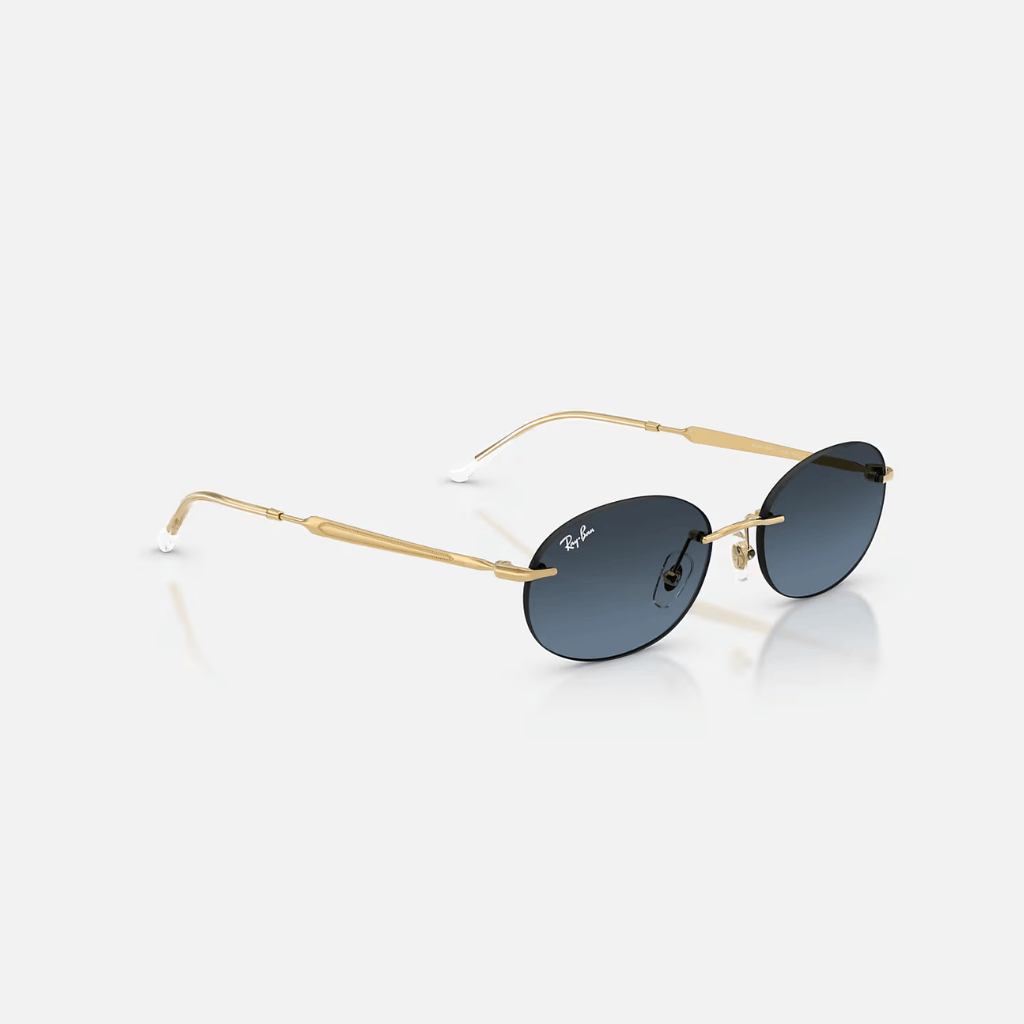 GAFAS RAYBAN RB3767 LENTE AZUL MARCO DORADO