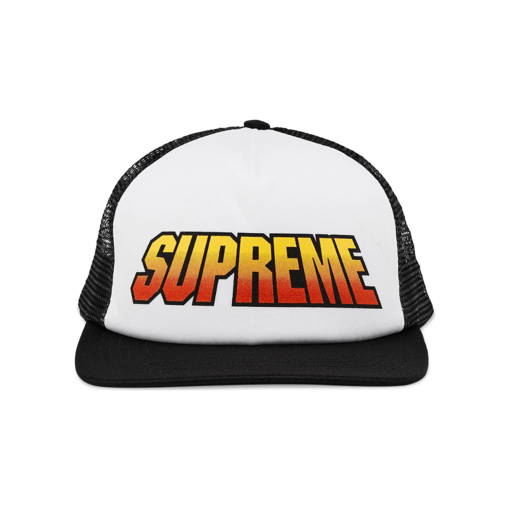 SUPREME GRADIENT GORRA CAMIONERA AJUSTABLE NEGRA