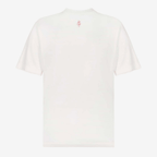 CULTURE WISE KONBINI CAMISETA BLANCA CRURSIVE LOGO CLASSIC ROJO