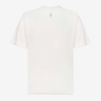 CULTURE WISE KONBINI CAMISETA BLANCA CRURSIVE LOGO CLASSIC ROJO