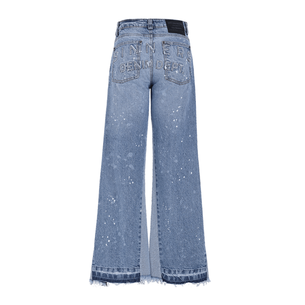 SINNERS ICE FLARED JEANS