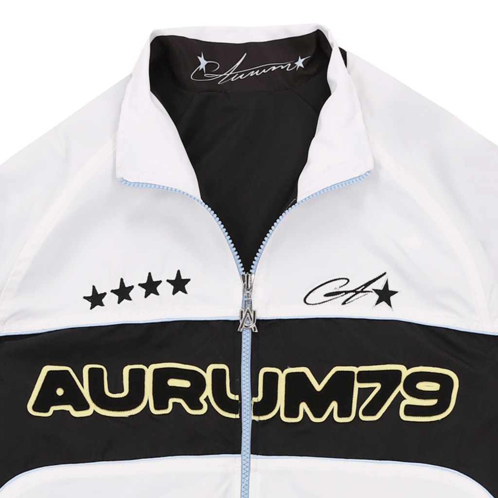 AURUM RACING STARS CHAQUETA TRACK 79 JACKET BLANCA