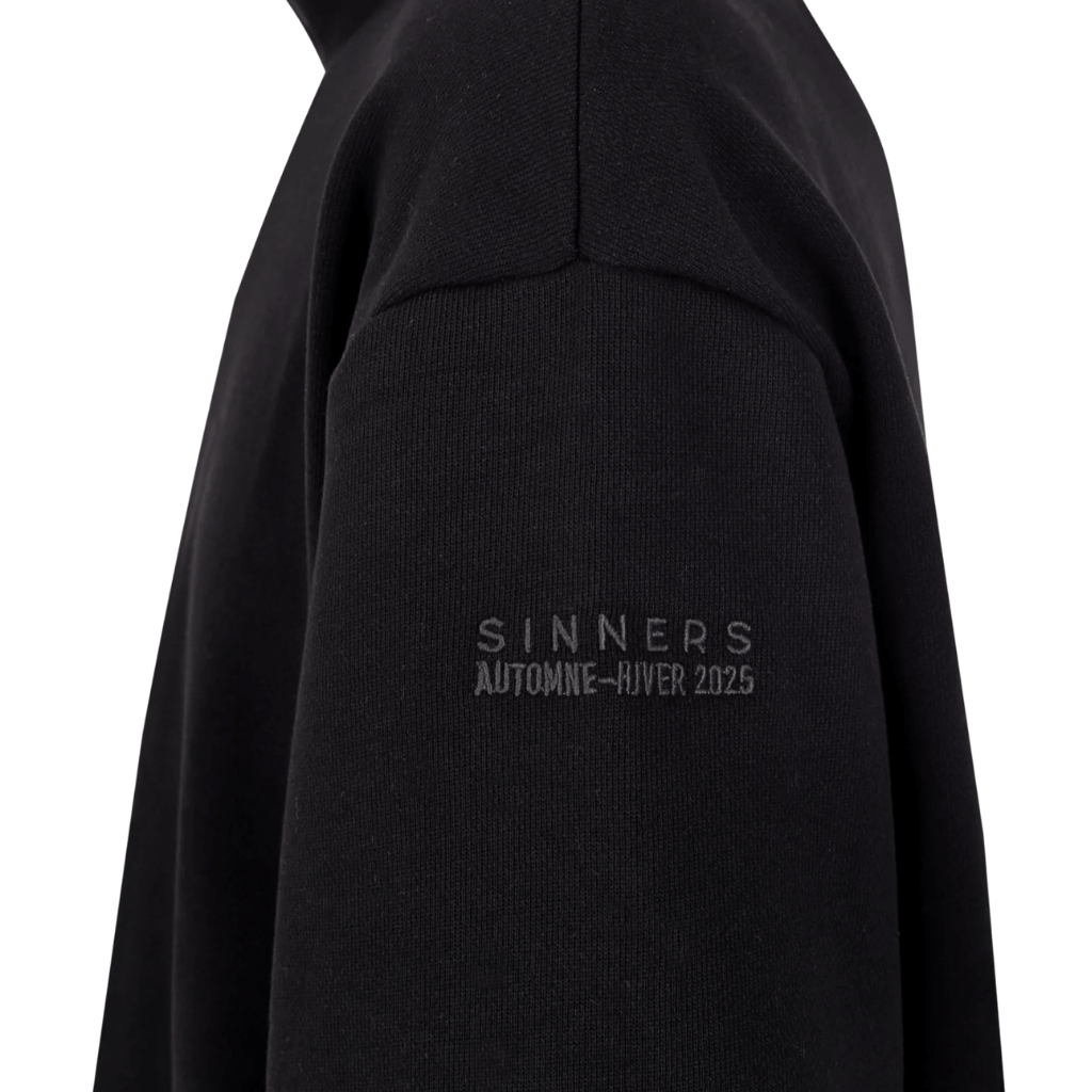 SINNERS QUARTER ZIP SACO NEGRO