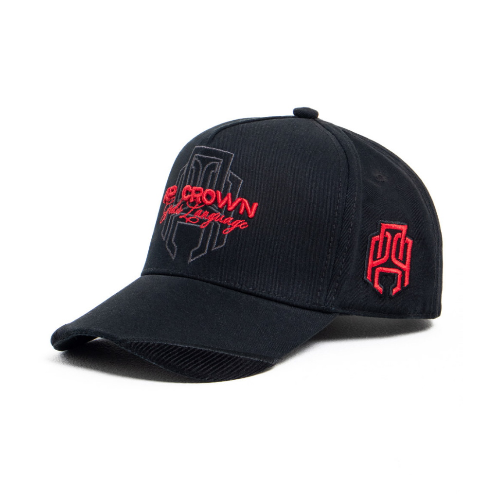 AP CROWN GODS LANGUAGE AURA GORRA AJUSTABLE NEGRA