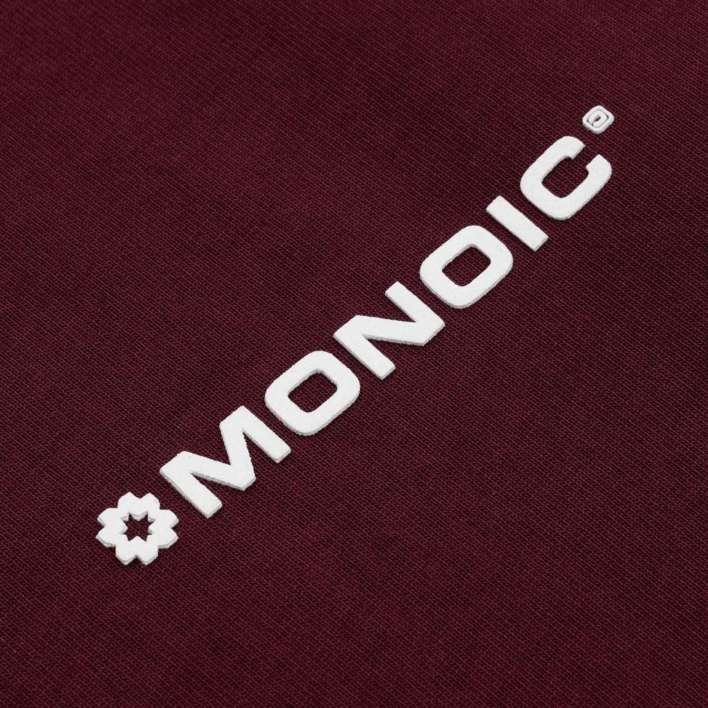 MONOIC TIMELESS V3 CAMISETA BOXY FIT VINOTINTO