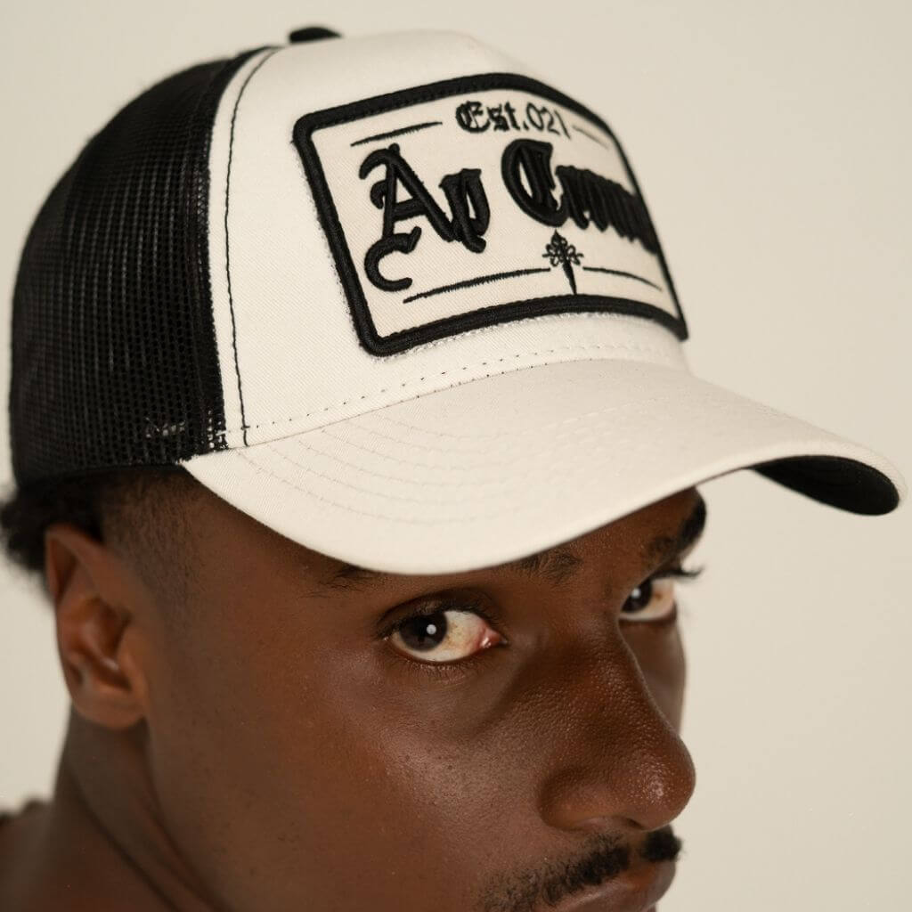 AP CROWN FIAT LUX LINEA GORRA CAMIONERA AJUSTABLE TRUCKER BEIGE