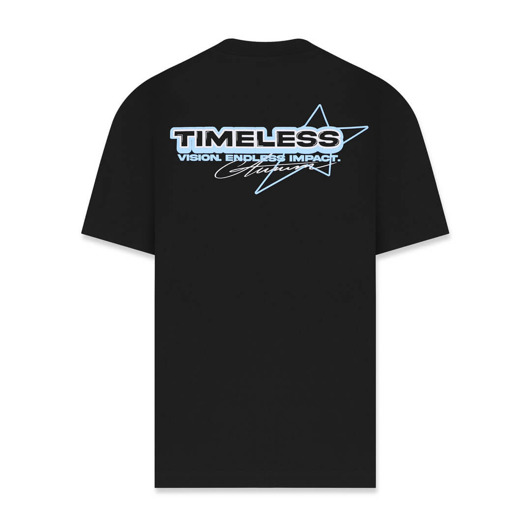 AURUM TIMELESS IMPACT CAMISETA SEMIOVERSIZED NEGRA