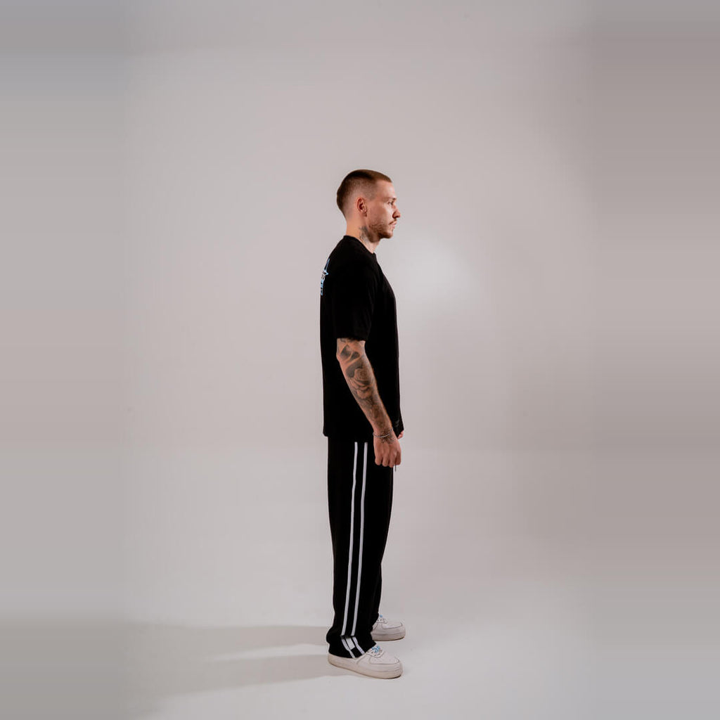 AURUM TIMELESS IMPACT CAMISETA SEMIOVERSIZED NEGRA