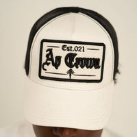 AP CROWN FIAT LUX LINEA GORRA CAMIONERA AJUSTABLE TRUCKER BEIGE