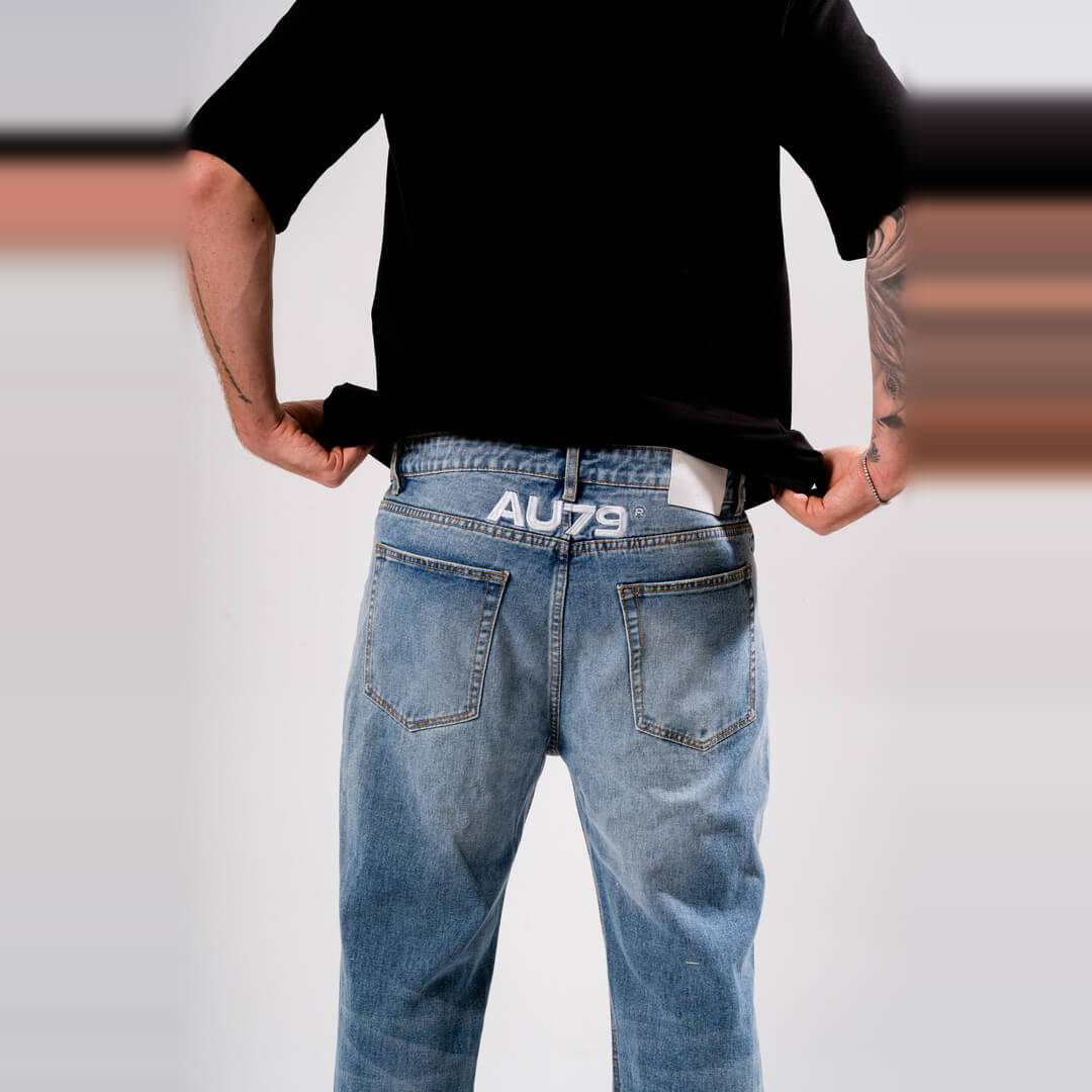 AURUM TIMELESS TIMELESS WASHED JEAN LOOSE FIT AZUL