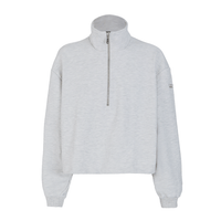 SINNERS QUARTER ZIP SACO GRIS CLARO