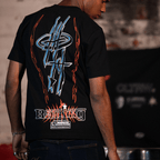 CULTUREWISE TWO STROKE SAINTS CAMISETA REGULAR RACING NEGRA