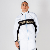 AURUM RACING STARS CHAQUETA TRACK 79 JACKET BLANCA