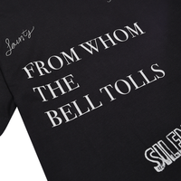 SINNERS FW25 CHAMPAGNE CAMISETA OVERSIZE NEGRA