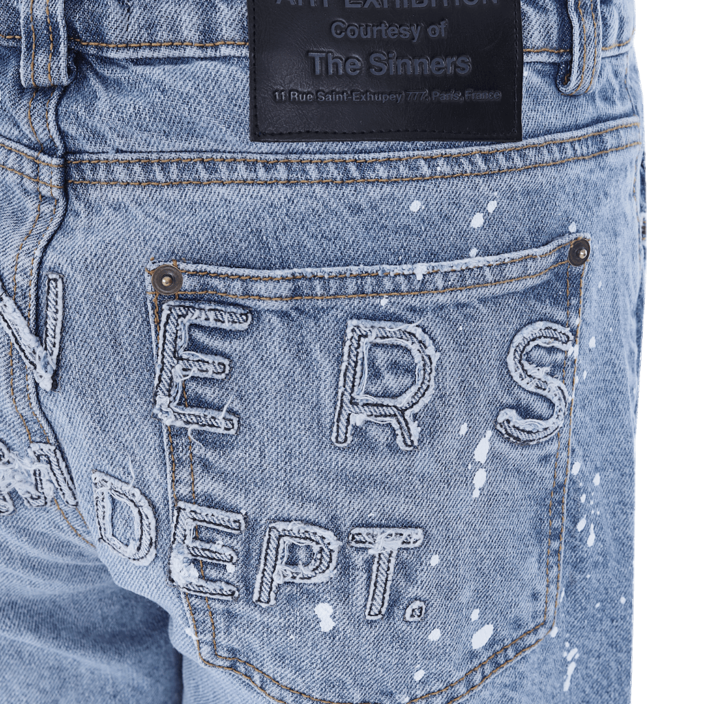 SINNERS ICE FLARED JEANS