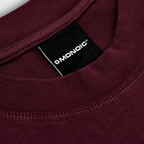 MONOIC TIMELESS V3 CAMISETA BOXY FIT VINOTINTO