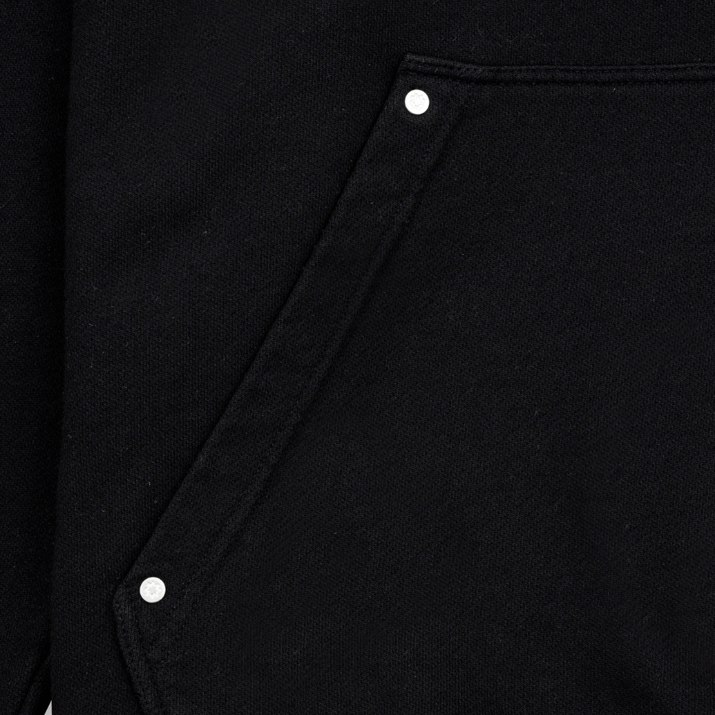 MONOIC TUTTO BENE I HOODIE OMBRA NEGRO OSCURO