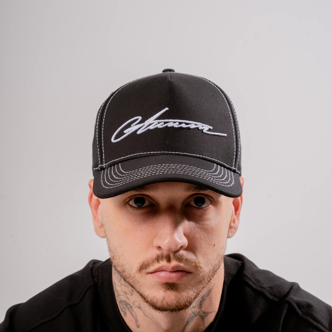 AURUM TIMELESS SIGNATURE GORRA AJUSTABLE NEGRA