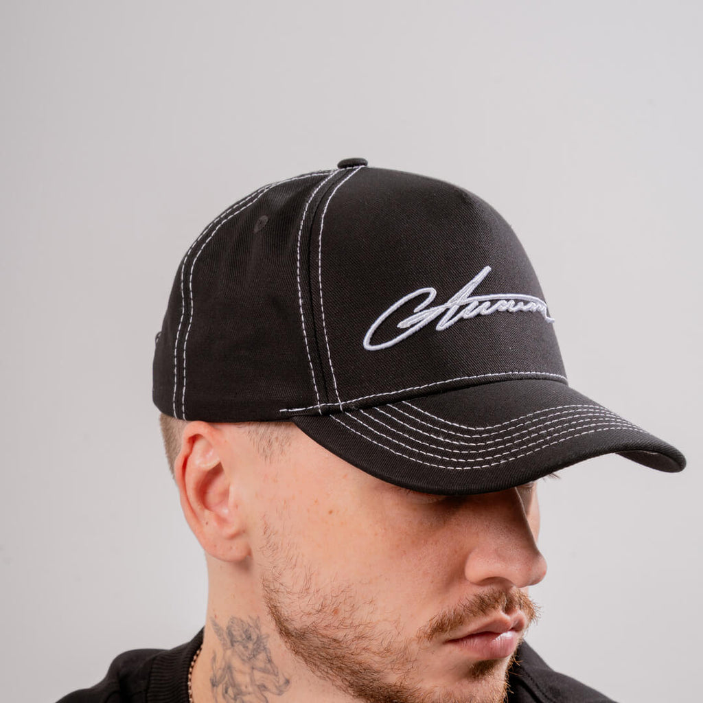 AURUM TIMELESS SIGNATURE GORRA AJUSTABLE NEGRA