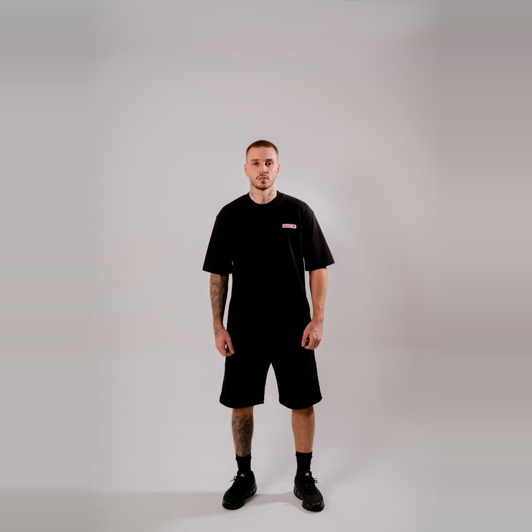 AURUM TIMELESS MEMORIES CAMISETA OVERSIZE NEGRA