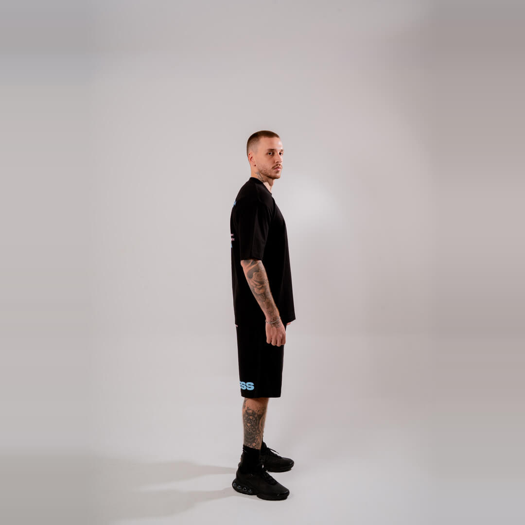 AURUM TIMELESS MEMORIES CAMISETA OVERSIZE NEGRA