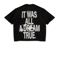 TRUE DREAMS CAMISETA BOXY NEGRA