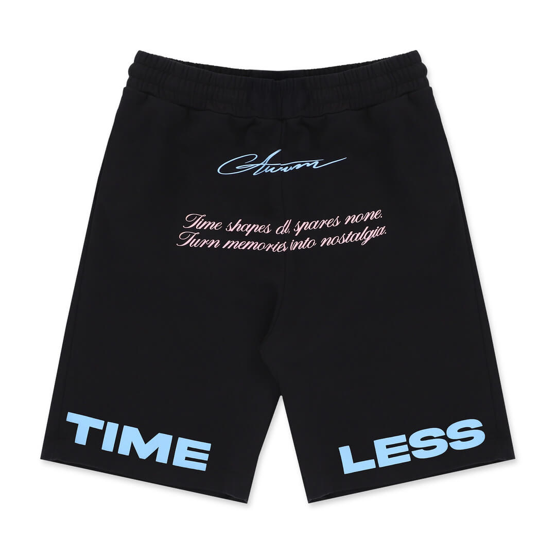 AURUM TIMELESS MEMORIES SHORTS LOOSE FIT NEGRA