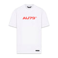 AURUM TIMELESS RED LINE CAMISETA OVERSIZE BLANCA