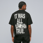 TRUE DREAMS CAMISETA BOXY NEGRA