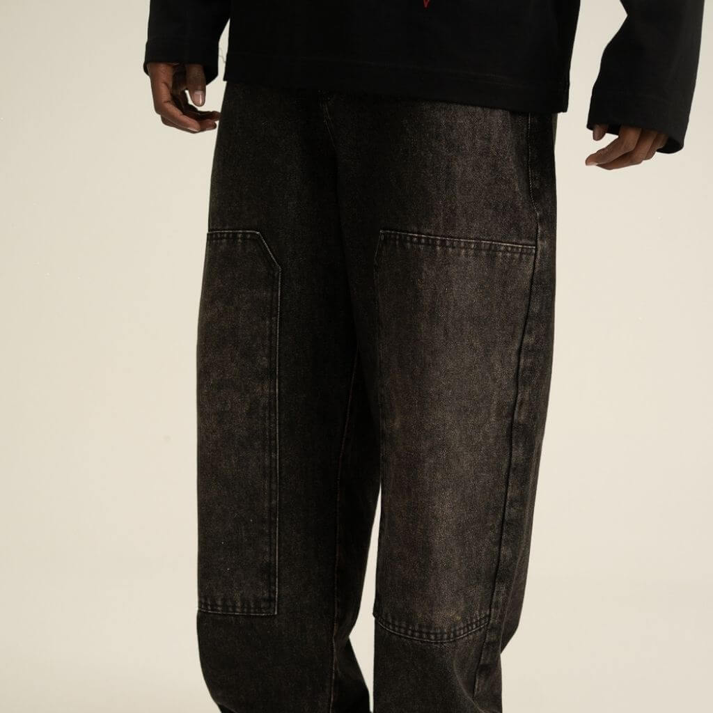 AP CROWN FIAT LUX CORPUS PANTS OVERSIZE NEGRO