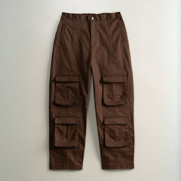 AP CROWN FIAT LUX ORBIS PANTS OVERSIZE CAFE