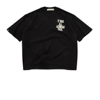 TRUE DREAMS CAMISETA BOXY NEGRA