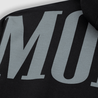 MONOIC TUTTO BENE I HOODIE OMBRA NEGRO OSCURO