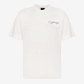 CULTURE WISE KONBINI CAMISETA BLANCA CRURSIVE LOGO CLASSIC VERDE