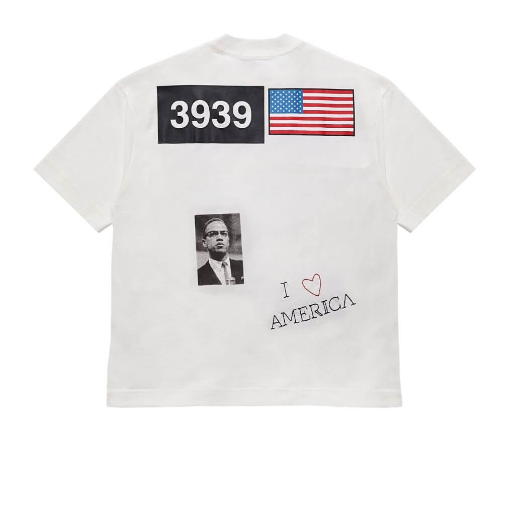 SINNERS SUGAR ABUSE I <3 AMERICA CAMISETA OVERSIZED BEIGE