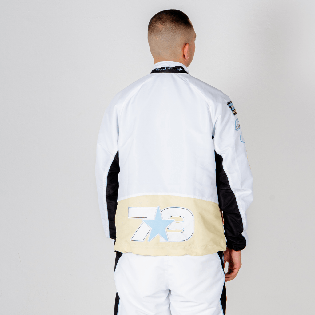 AURUM RACING STARS CHAQUETA TRACK 79 JACKET BLANCA