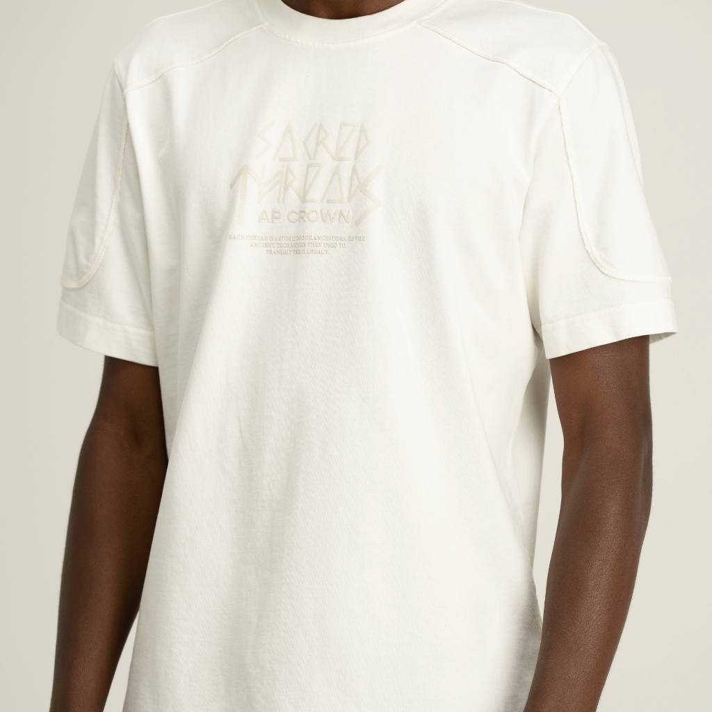 AP CROWN HILOS SAGRADOS NALA CAMISETA REGULAR BLANCA