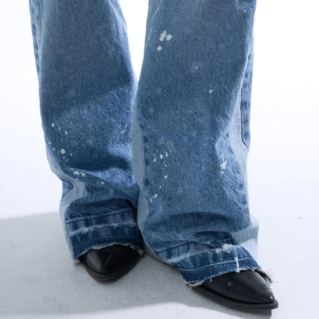 SINNERS ICE FLARED JEANS