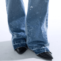 SINNERS ICE FLARED JEANS