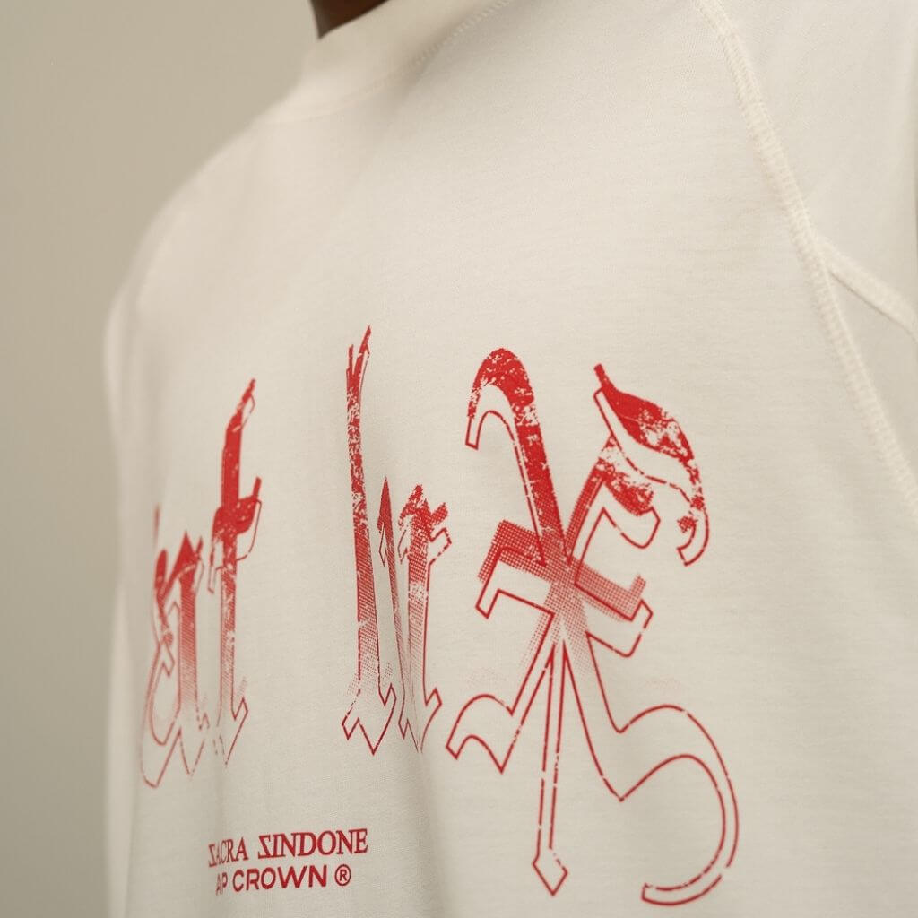 AP CROWN FIAT LUX SANCTUS PULLOVER MANGA LARGA OVERSIZE BEIGE