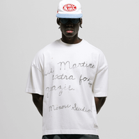 MONOIC TUTTO BENE 2 CAMISETA BOXY FIT DUE MARTINI BLANCO HUESO